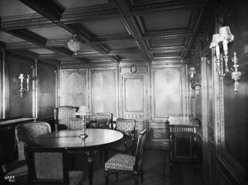 Гостиная 1 класса В-38 (после 1913 года В-40), Стиль Людовика XVI