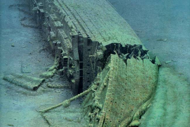 Экспедиция к «Британнику» 1995 года и рисунки Кена Маршалла